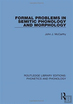 Bertrand.pt - Formal Problems In Semitic Phonology And Morphology