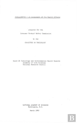 Bertrand.pt - Formaldehyde - An Assessment Of Its Health Effects