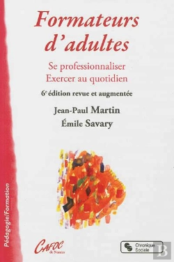 Bertrand.pt - Formateur D'Adultes ; Se Professionnaliser, Se Former Au Quotidien (6e Édition)
