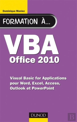Bertrand.pt - Formation À Vba Office 2010 ; Pour Word, Excel, Access, Outlook Et Powerpoint