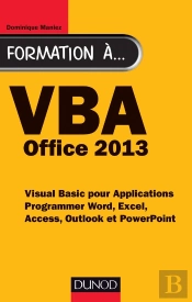 Formation À Vba - Office 2013