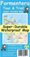 Formentera Tour And Trail Super Durable Map