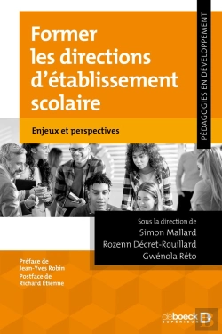 Bertrand.pt - Former Les Directions D'Établissement Scolaire : Enjeux Et Perspectives