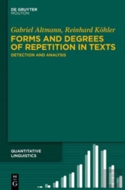 Forms And Degrees Of Repetition In Texts