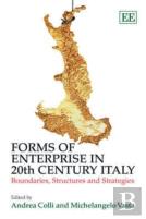 Forms Of Enterprise In 20th Century Italy
