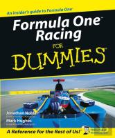 Formula One Racing For Dummies