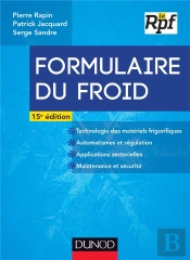 Formulaire Du Froid (15e Édition)