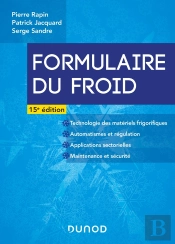 Formulaire Du Froid (15e Édition)
