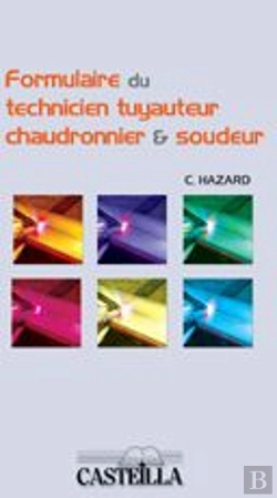 Bertrand.pt - Formulaire Du Technicien Chaudronnier Et Soudeur