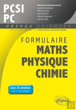 Bertrand.pt - Formulaire Mathematiques Physique Chimie Sii Pcsi/Pc