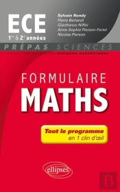 Formulaire Maths Ece 1ere & 2eme Annee