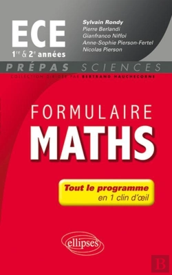 Bertrand.pt - Formulaire Maths Ece 1ere & 2eme Annee