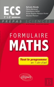Formulaire Maths Ecs 1ere & 2eme Annee