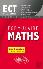 Formulaire Maths Ect 1re Et 2e Annees