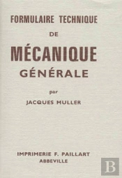 Formulaire Technique De Mécanique Générale