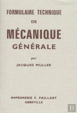 Bertrand.pt - Formulaire Technique De Mécanique Générale