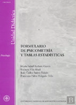 Bertrand.pt - Formulario De Psicometria Y Tablas Estadisticas