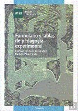 Bertrand.pt - Formulario Y Tablas De Pedagog¡A Experimental