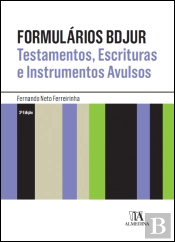 Formulários BDJUR - Testamentos, Escrituras e Instrumentos Avulsos
