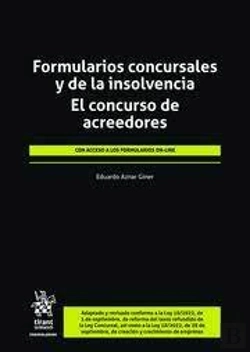 Bertrand.pt - Formularios Concursales Y De La Insolvencia. Derecho Preconc