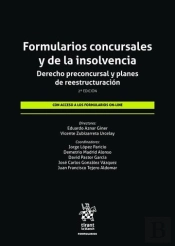 Formularios Concursales Y De La Insolvencia Derecho Preconcursal
