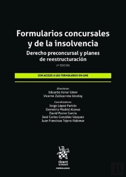 Bertrand.pt - Formularios Concursales Y De La Insolvencia Derecho Preconcursal