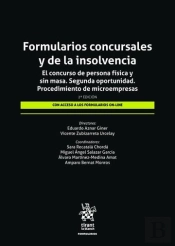 Formularios Concursales Y De La Insolvencia El Concurso De Perso
