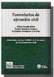 Formularios De Ejecución Civil + Cd-Rom