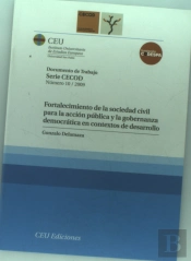 Fortalecimiento De La Sociedad Civil Para La Acción Pública Y La Gobernanza Democrática En Contextos