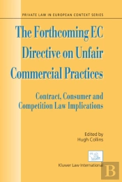 Forthcoming Ec Directive On Unfair Commercial Practices