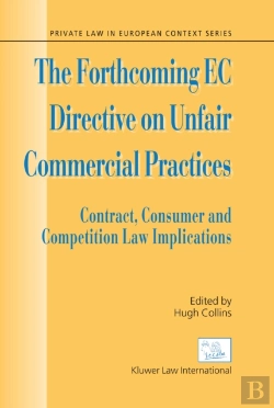 Bertrand.pt - Forthcoming Ec Directive On Unfair Commercial Practices