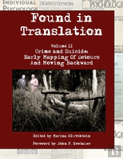 Bertrand.pt - Found In Translation. Volume Ii. Crime And Suicide