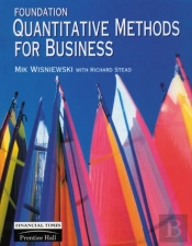 Foundation Quantitative Methods For Business