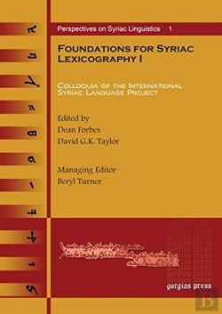 Bertrand.pt - Foundations For Syriac Lexicography I