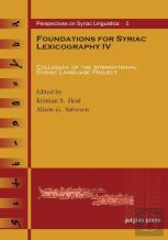 Foundations For Syriac Lexicography Iv