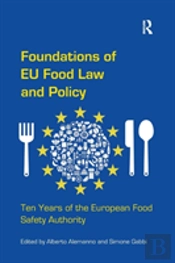 Foundations Of Eu Food Law And Policy