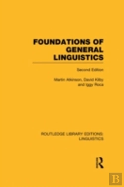 Bertrand.pt - Foundations Of General Linguistics (Rle Linguistics A: General Linguistics)