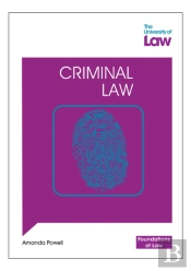 Foundations Of Law - Criminal Law