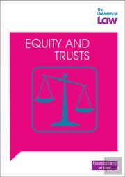 Foundations Of Law - Equity And Trusts