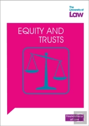 Foundations Of Law - Equity And Trusts