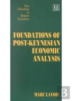 Foundations Of Post-Keynesian Economic Analysis