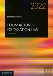 Foundations Of Taxation Law 2022