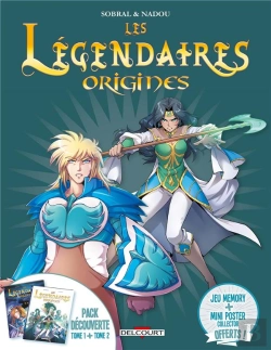 Bertrand.pt - Fourreau Tome 1 Legendaires Origines +  Tome 2 Legendaires Origines