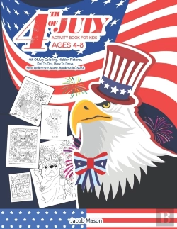 Bertrand.pt - Fourth Of July Activity Book For Kids Ages 4-8