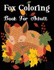 Fox Coloring Book For Adult