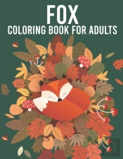Fox Coloring Book For Adults