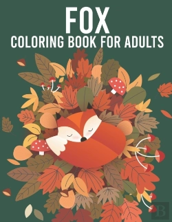 Bertrand.pt - Fox Coloring Book For Adults