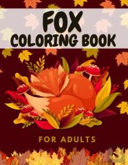 Fox Coloring Book For Adults