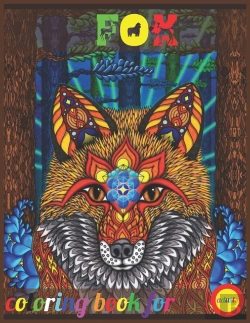 Bertrand.pt - Fox Coloring Book For Adults