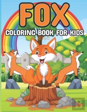 Fox Coloring Book For Kids Ages 8-12
